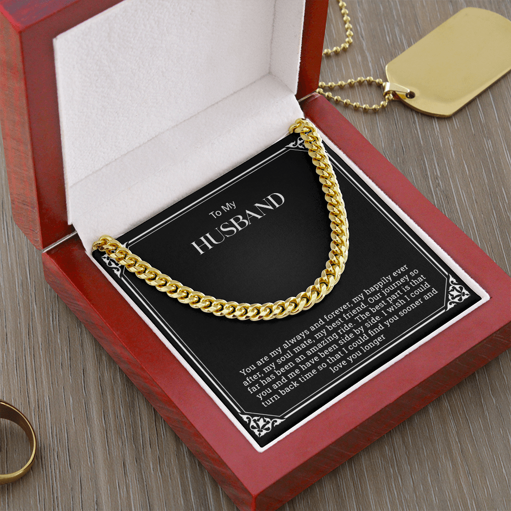 To My Husband | Cuban Link Chain