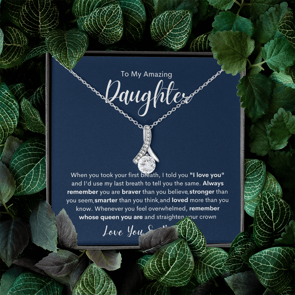 To My Amazing Daughter | Alluring Beauty Necklace
