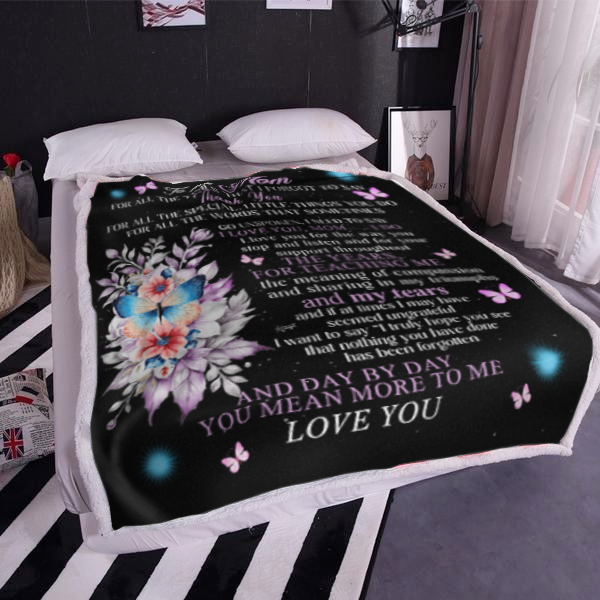 To My Mom | Fleece Blanket