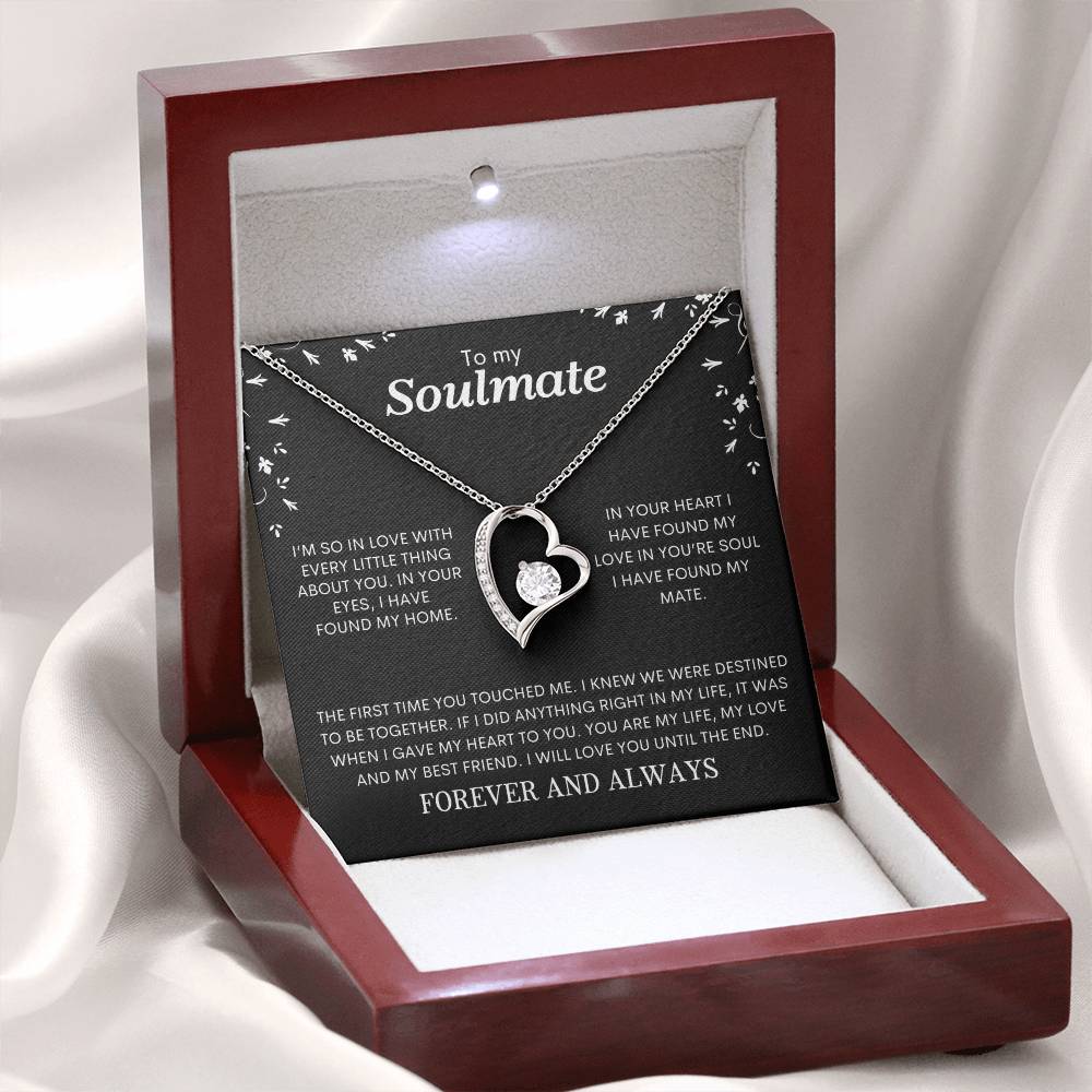 To My Soulmate | Forever Love Necklace