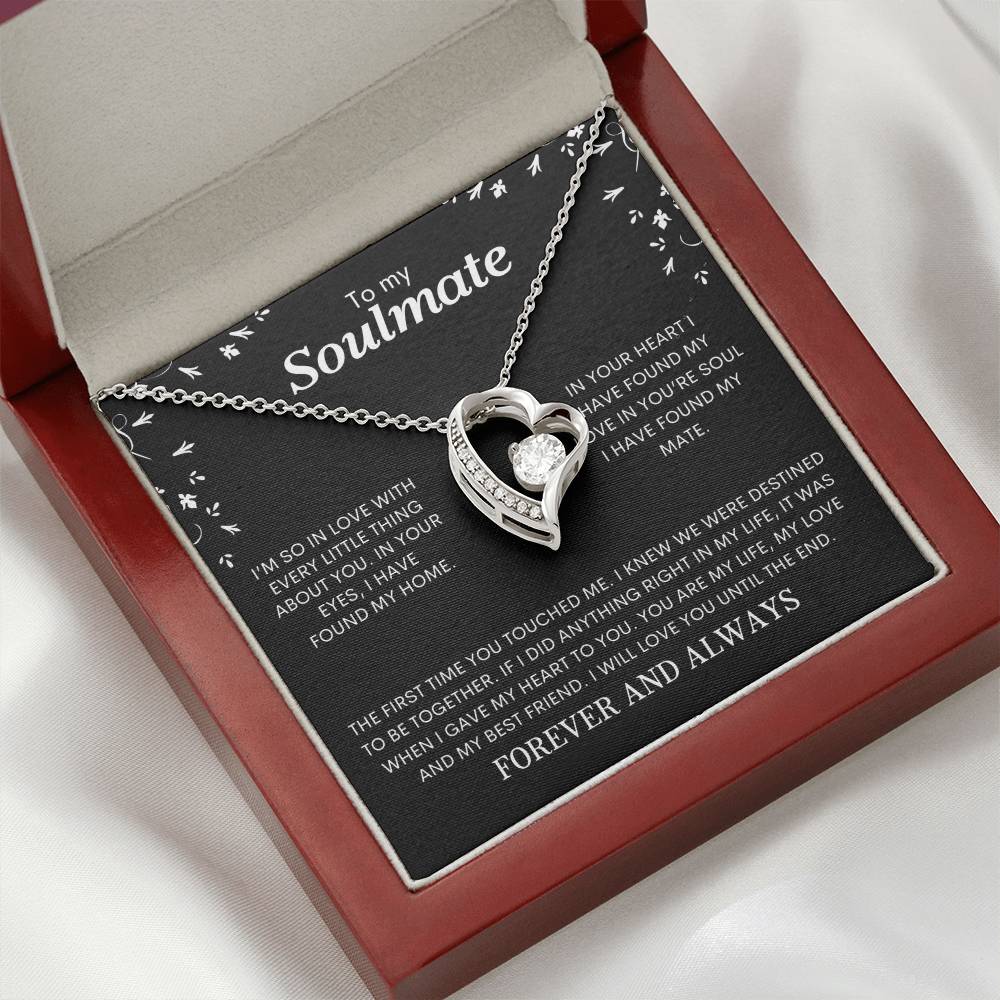 To My Soulmate | Forever Love Necklace