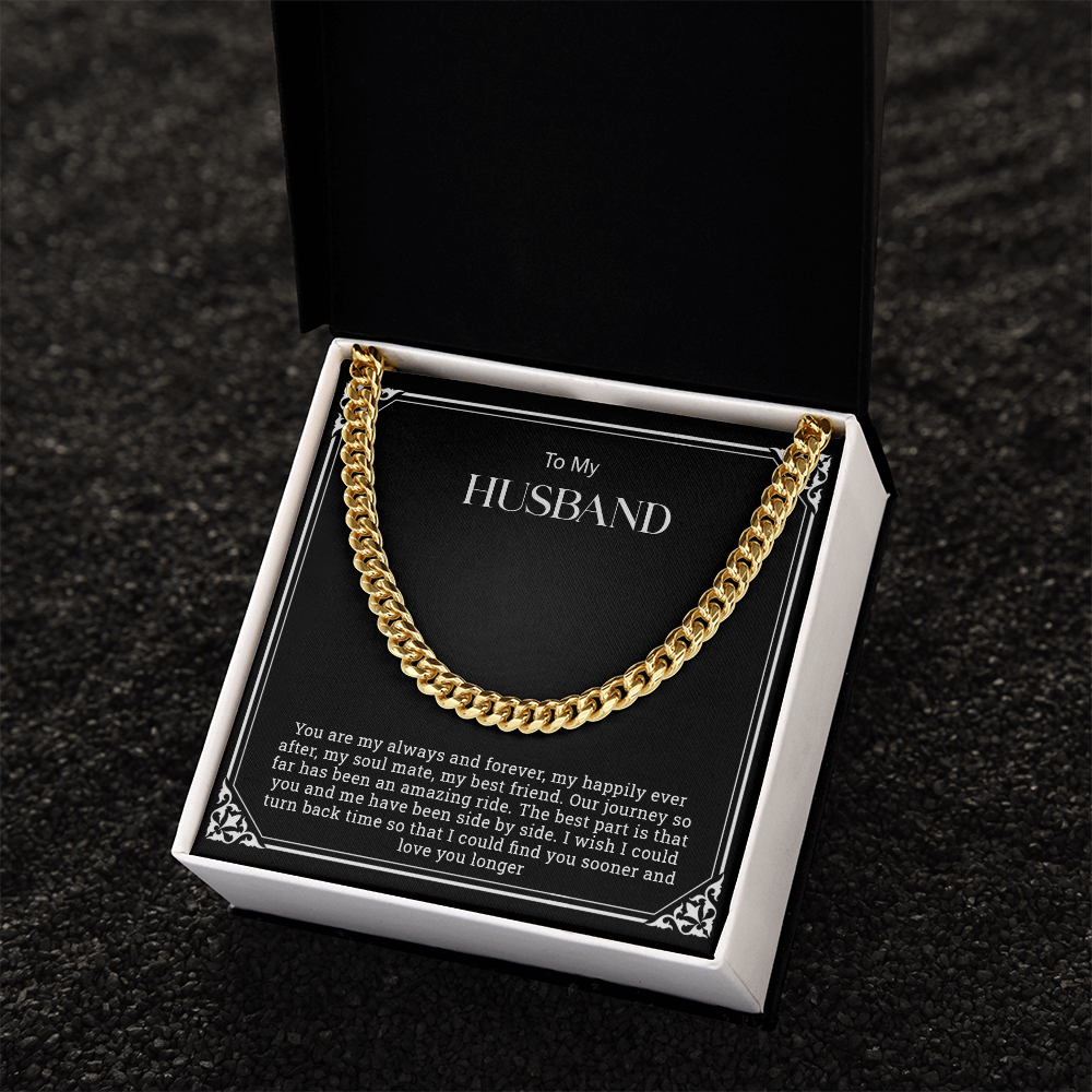 To My Husband | Cuban Link Chain