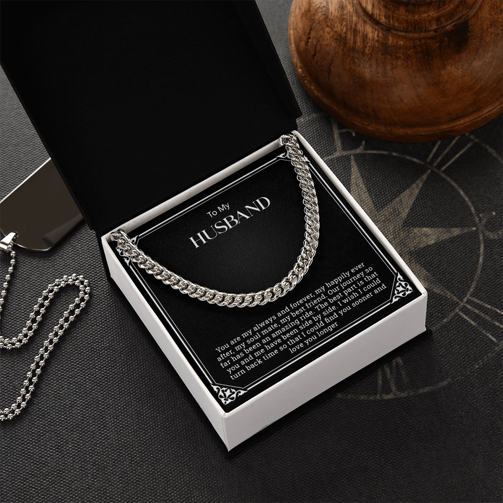 To My Husband | Cuban Link Chain