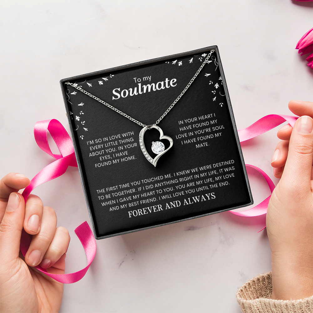 To My Soulmate | Forever Love Necklace