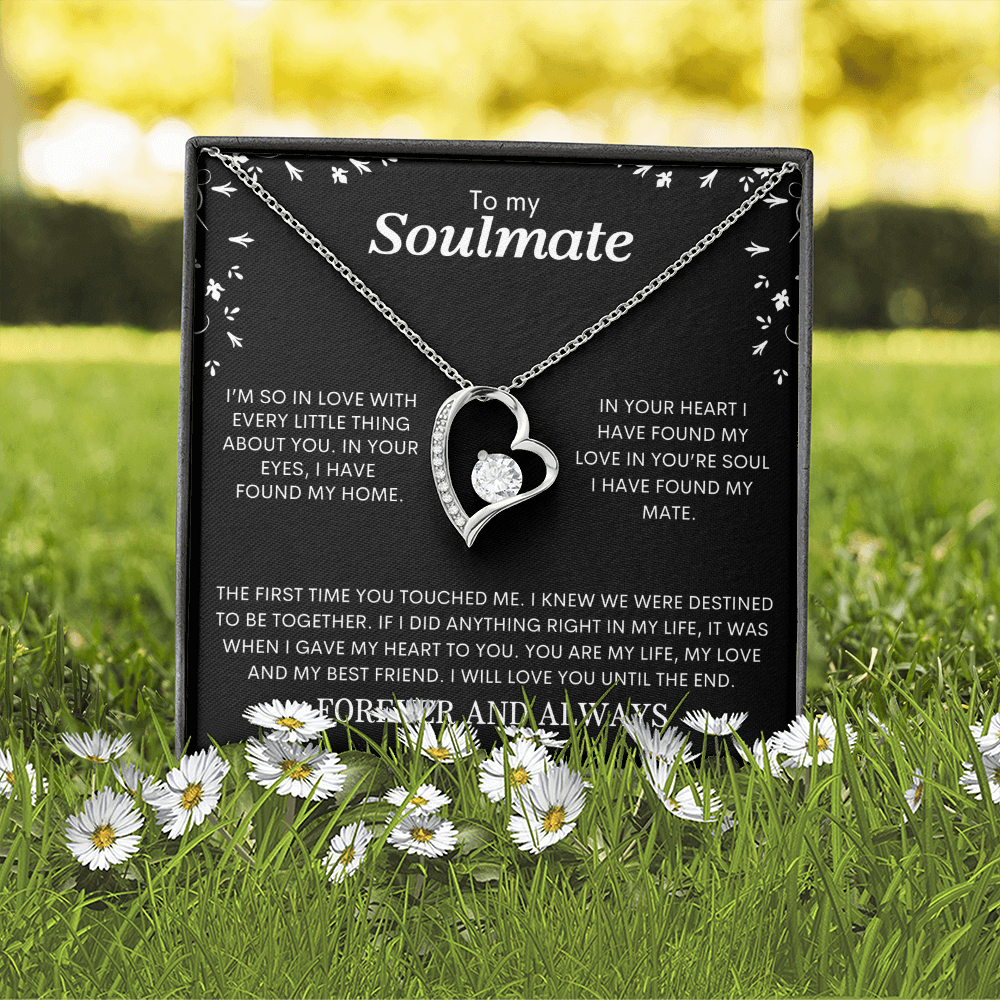 To My Soulmate | Forever Love Necklace
