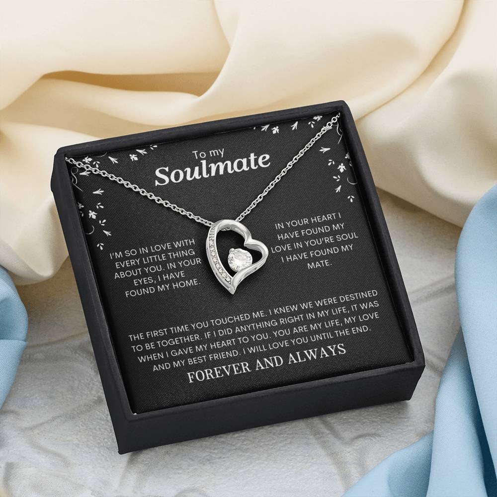 To My Soulmate | Forever Love Necklace